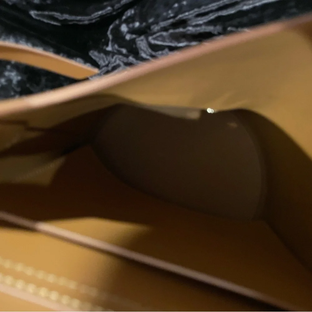 Zac Zac Posen Belay Crossbody Tan Leather Bag - Picture 5 of 10